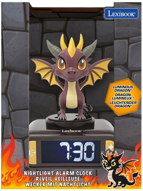Drago Luce notturna Sveglia con suoni - Kiabi