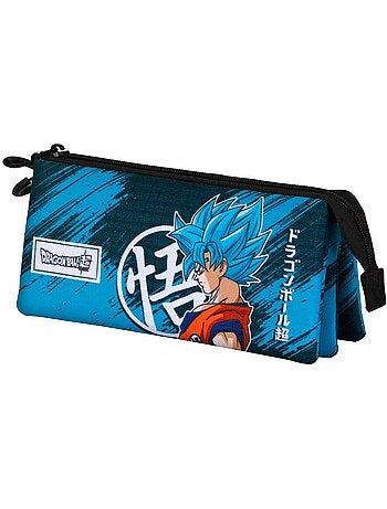 Dragon Ball Saiyajin Blue Astuccio Triplo, Turchese