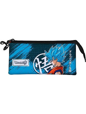 Dragon Ball Saiyajin Blue Astuccio Triplo, Turchese