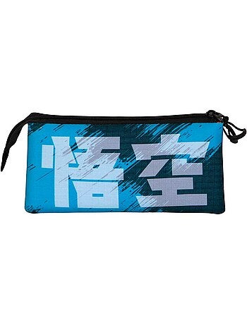 Dragon Ball Saiyajin Blue Astuccio Triplo, Turchese
