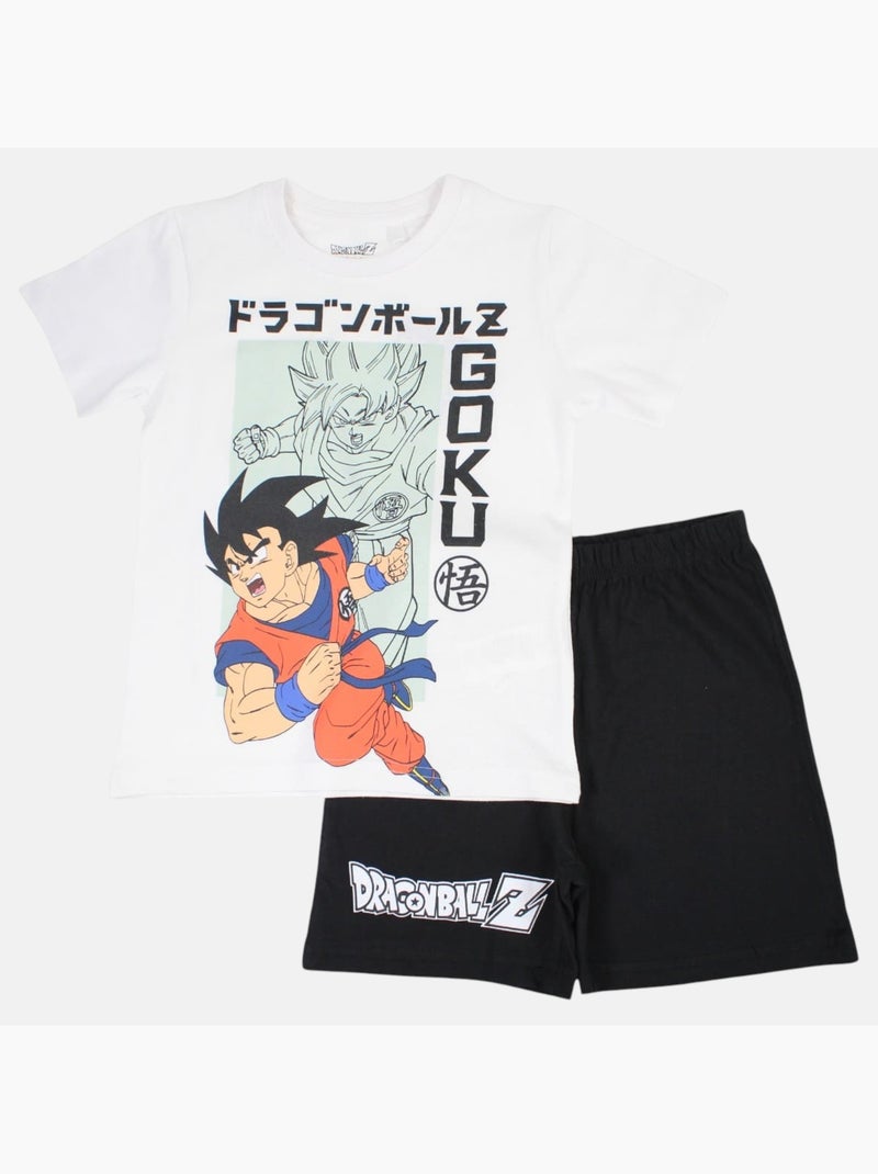 Dragon Ball Z - Completo maglietta e short bambino Bianco - Kiabi