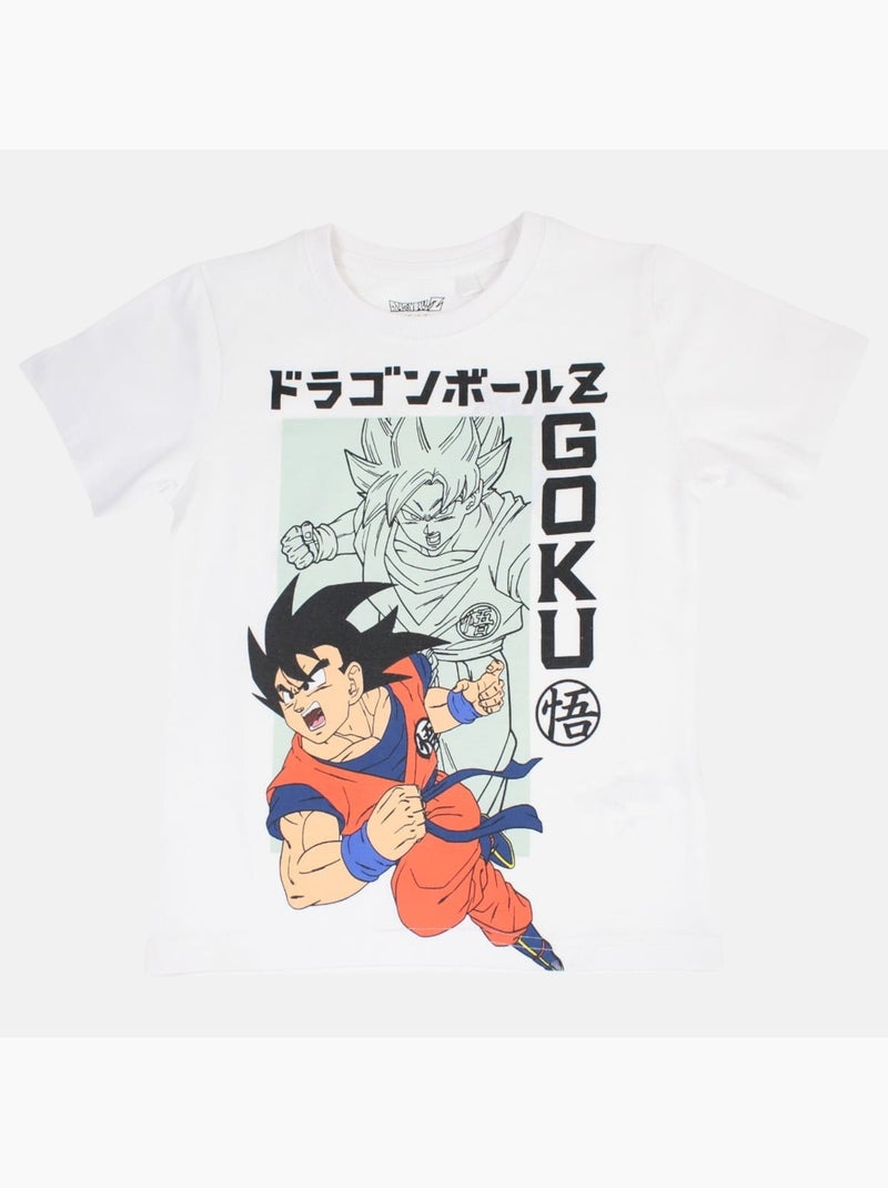 Dragon Ball Z - Completo maglietta e short bambino Bianco - Kiabi