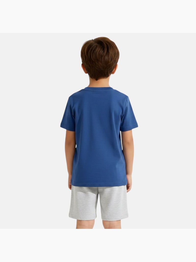 Dragon Ball Z - Completo maglietta e short bambino Blu marino - Kiabi