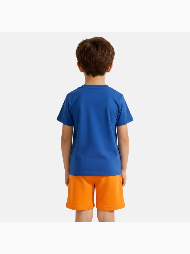 Dragon Ball Z - Completo maglietta e short Blu marino - Kiabi