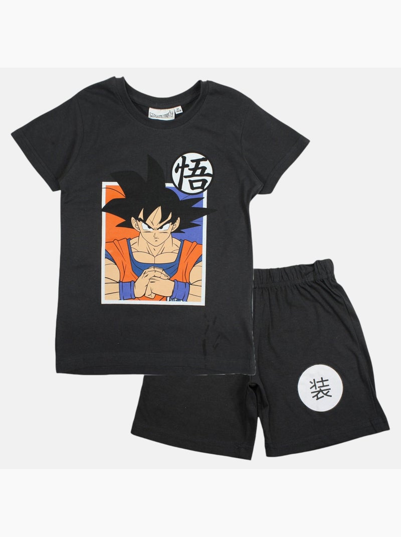 Dragon Ball Z - Completo maglietta e short Nero - Kiabi