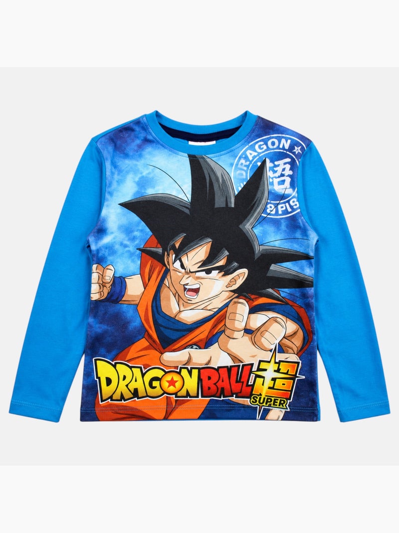 Dragon Ball Z - Maglia a maniche lunghe da bambino Blu - Kiabi