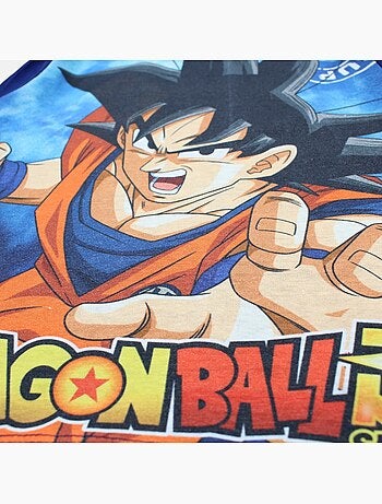 Dragon ball z - maglietta a maniche lunghe con stampa, collo rotondo