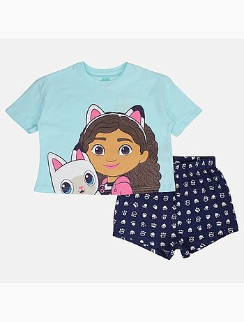 Dreamworks - completo maglietta e short bambina