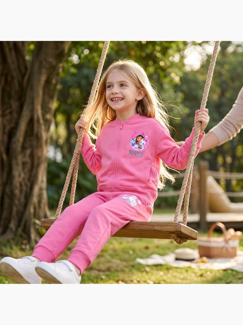 Dreamworks - set giacca con zip e pantaloni gabby & friends bambina - Kiabi