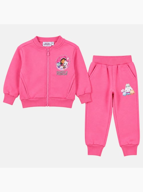 Dreamworks - set giacca con zip e pantaloni gabby & friends bambina - Kiabi