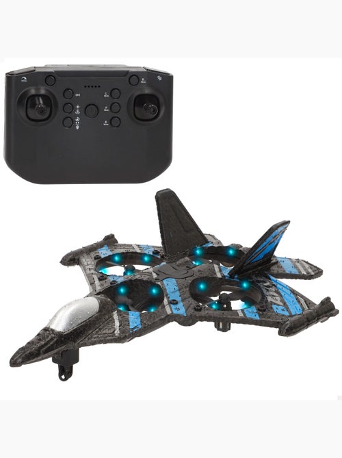 Drone da combattimento telecomandato da 25 cm con rotazione a 360° e giroscopio speed & go - Kiabi