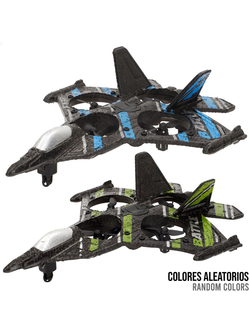Drone da combattimento telecomandato da 25 cm con rotazione a 360° e giroscopio speed & go N/D - Kiabi
