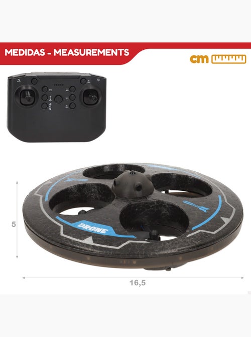 Drone giocattolo circolare telecomandato con rotazione a 360° e giroscopio speed & go - Kiabi Drone giocattolo circolare telecomandato con rotazione a 360° e giroscopio speed & go - Kiabi
