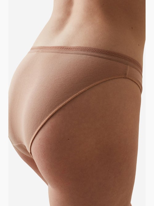 Easy cotone trim slip penti - Kiabi Easy cotone trim slip penti - Kiabi