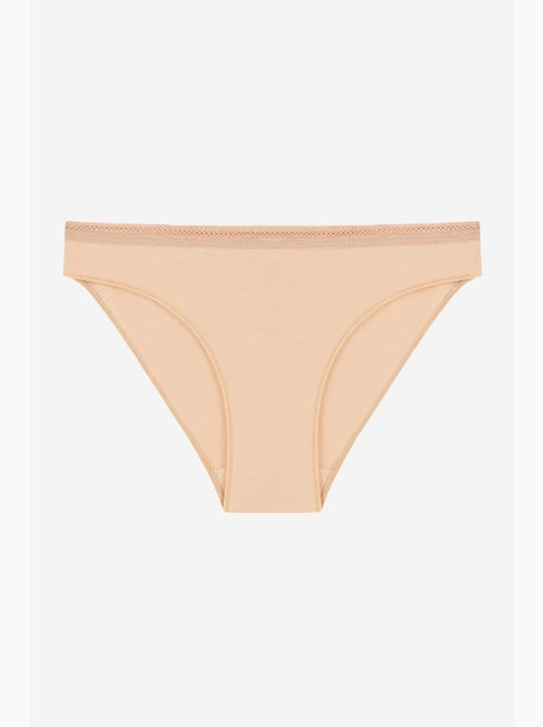 Easy cotone trim slip penti - Kiabi Easy cotone trim slip penti - Kiabi