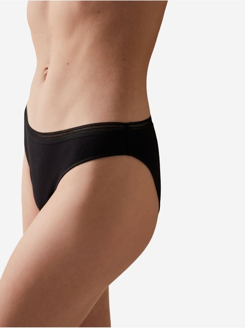 Easy cotone trim slip penti - Kiabi Easy cotone trim slip penti - Kiabi