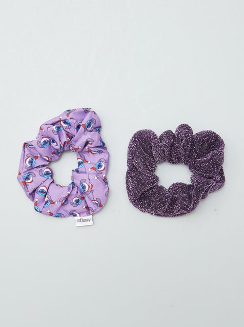 Elastici per capelli 'Stitch' speciale Natale - set di 2 - Kiabi