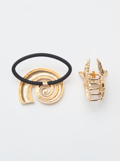 Elastico conchiglia e pinza a stella - Kiabi