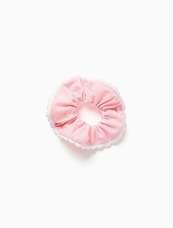 Elastico in cotone con orlo smerlato