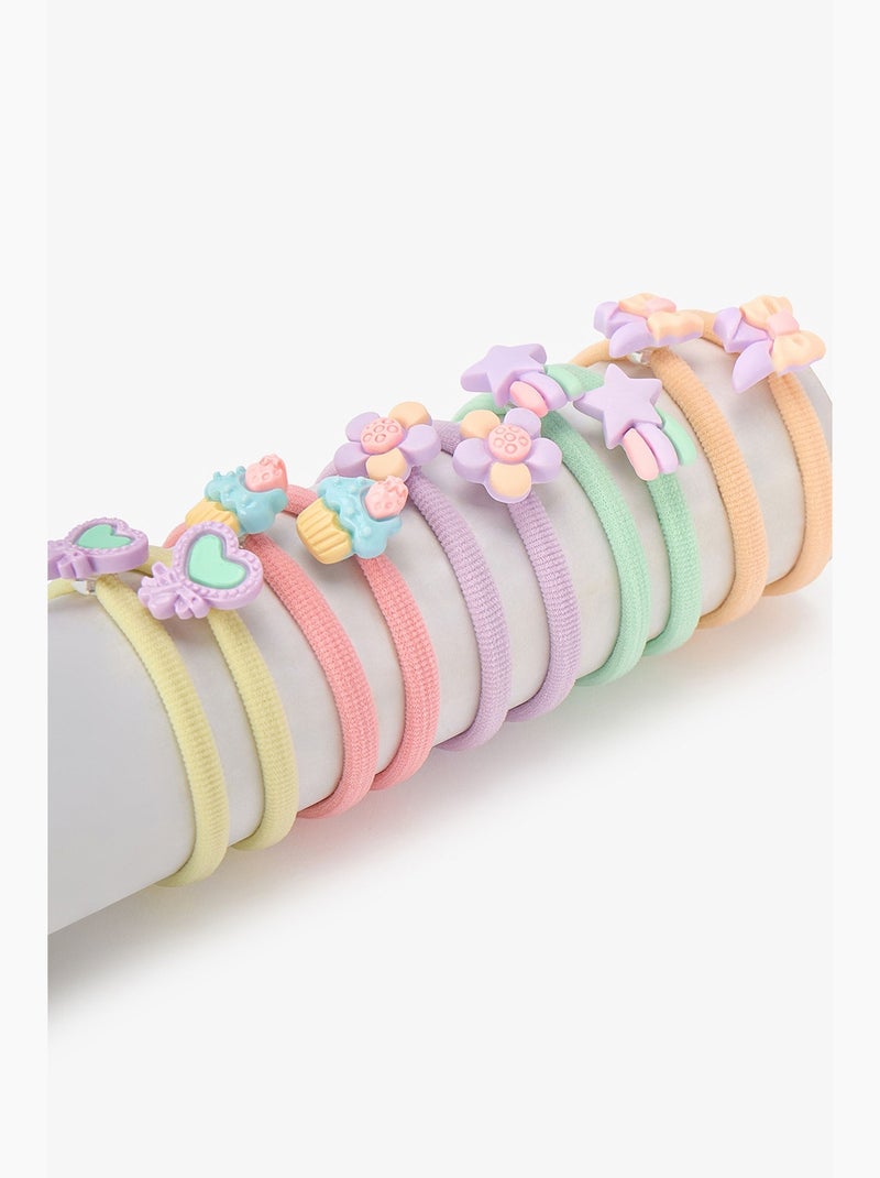 Elastico per capelli bambina penti Verde menta - Kiabi