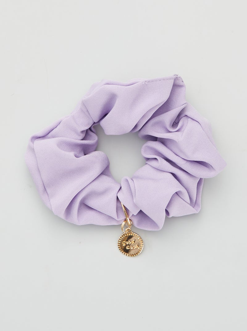 Elastico per capelli con medaglione VIOLA - Kiabi