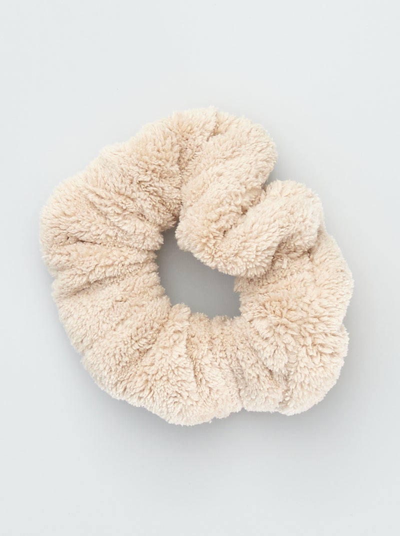 Elastico per capelli in spugna - BEIGE - Kiabi