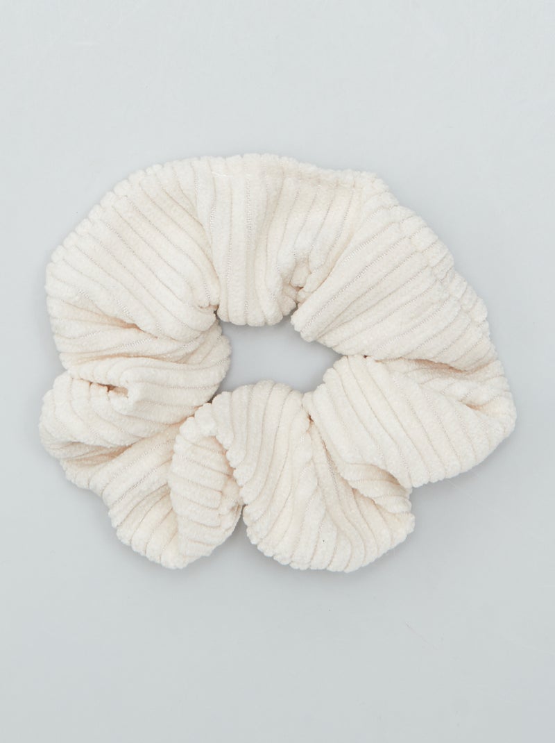 Elastico per capelli in spugna goffrata beige - Kiabi