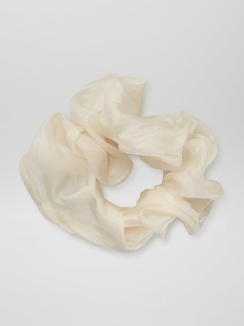 Elastico per capelli in tulle BIANCO - Kiabi