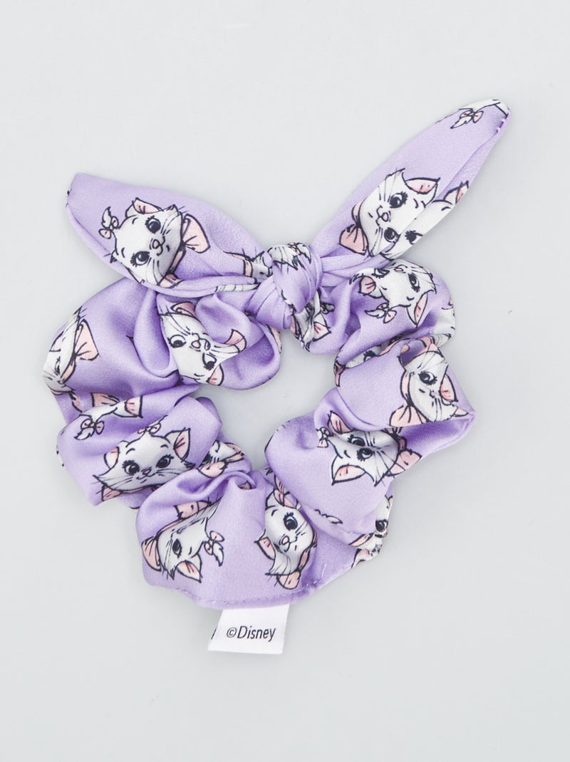 Elastico scrunchie effetto satinato 'Disney' 'Minou' VIOLA - Kiabi