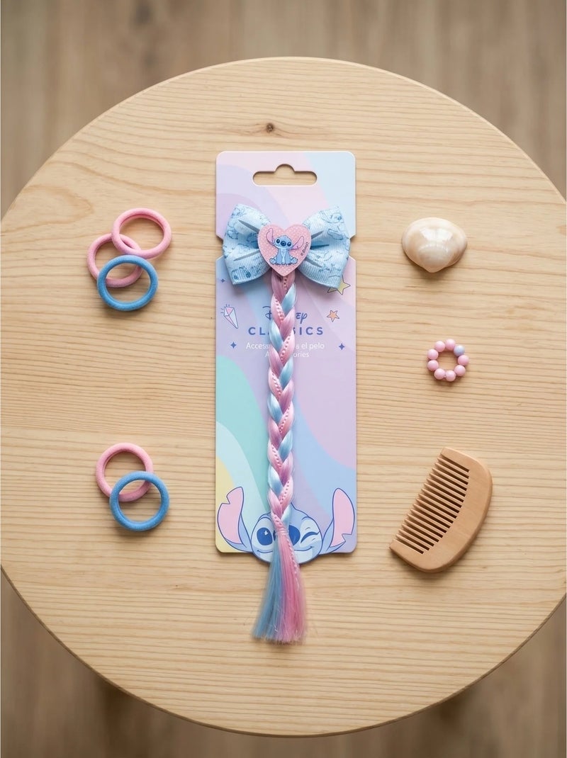 Elastico treccia con figurina stitch disney Blu - Kiabi