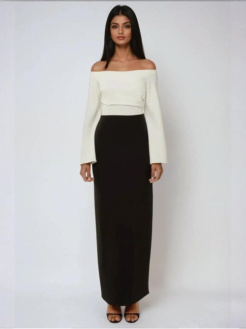 Elegante abito lungo su misura esclusivo - Kiabi Elegante abito lungo su misura esclusivo - Kiabi