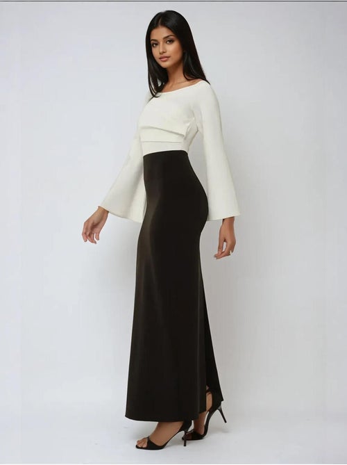 Elegante abito lungo su misura esclusivo - Kiabi Elegante abito lungo su misura esclusivo - Kiabi