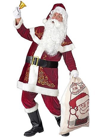 Elegante costume da Babbo Natale