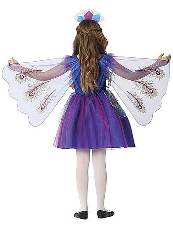 Elegante costume da pavone