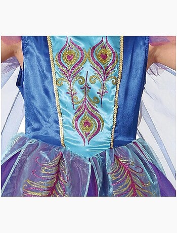 Elegante costume da pavone