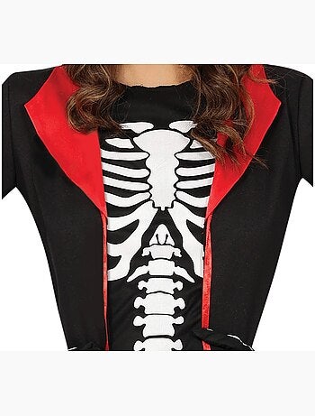 Elegante costume da scheletro