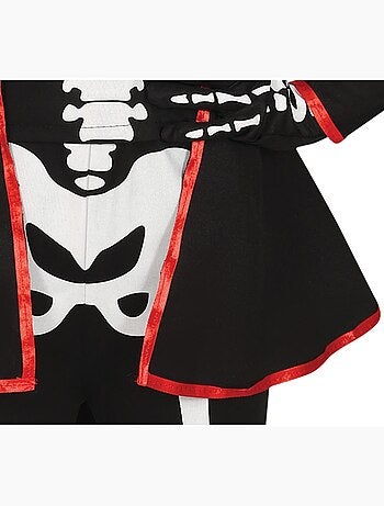 Elegante costume da scheletro