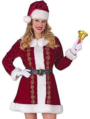 Elegante costume da Signora Claus