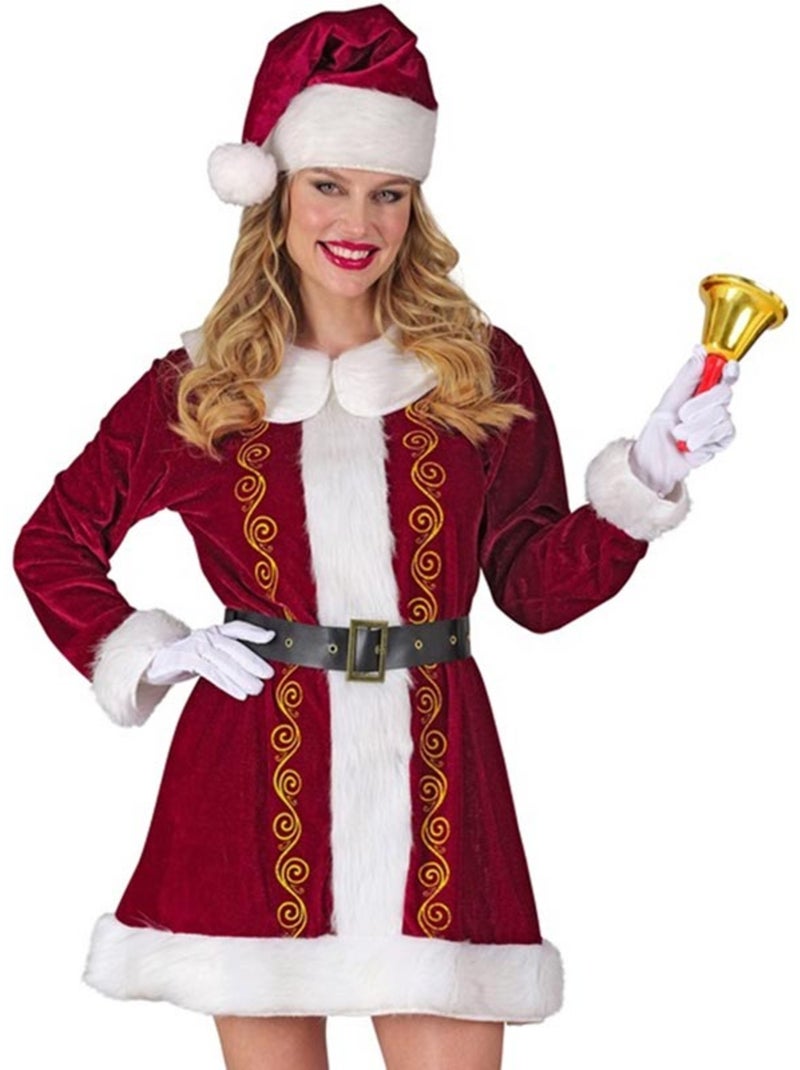 Elegante costume da Signora Claus Multicolore - Kiabi