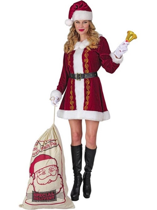 Elegante costume da Signora Claus - Kiabi