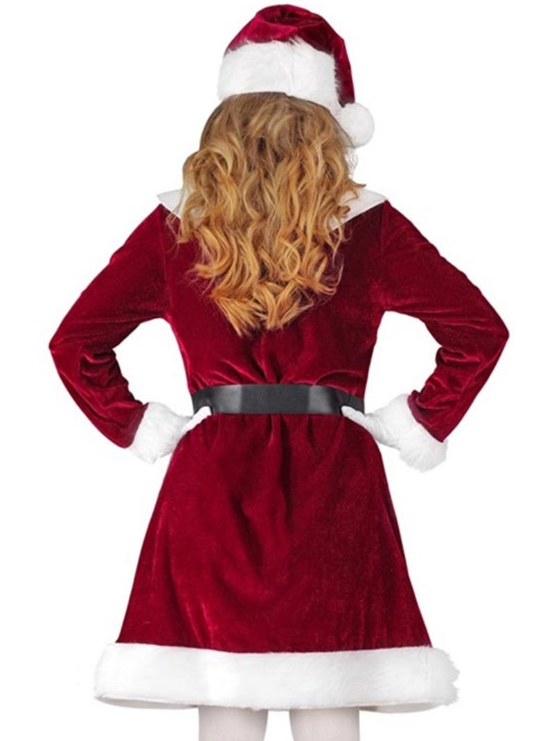 Elegante costume da Signora Claus Multicolore - Kiabi