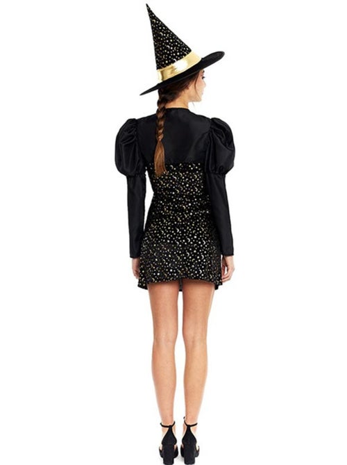 Elegante costume da strega con fiocco - Kiabi