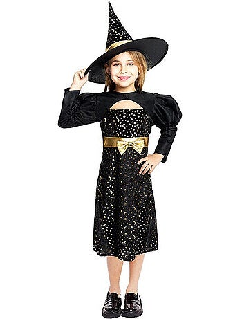 Elegante costume da strega con fiocco