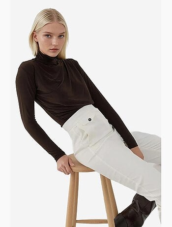 Elegante maglia a maniche lunghe da infilare hiccup
