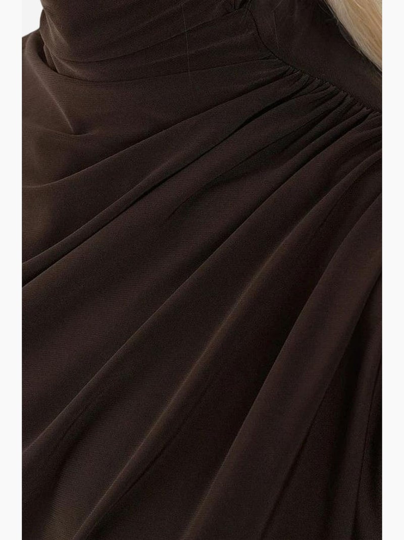 Elegante maglia a maniche lunghe da infilare hiccup Marrone cioccolato - Kiabi