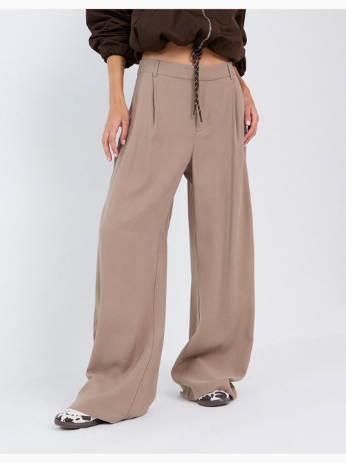 Eleganti pantaloni plissati, mo fashion - Kiabi