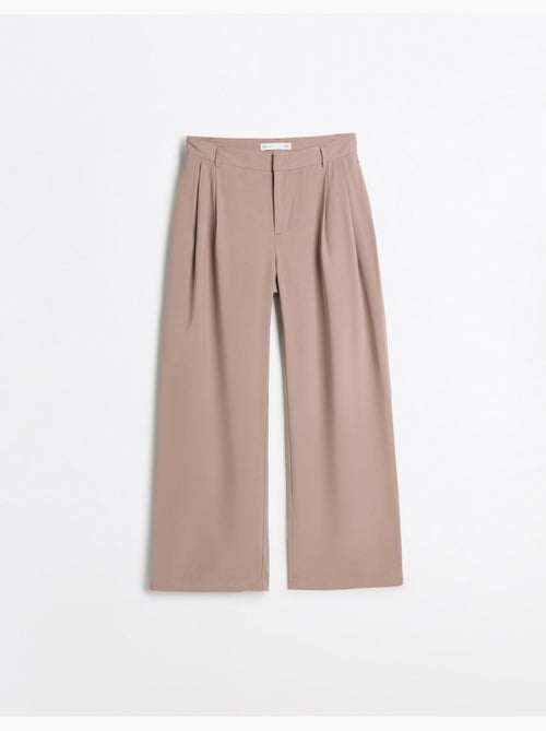 Eleganti pantaloni plissati, mo fashion - Kiabi