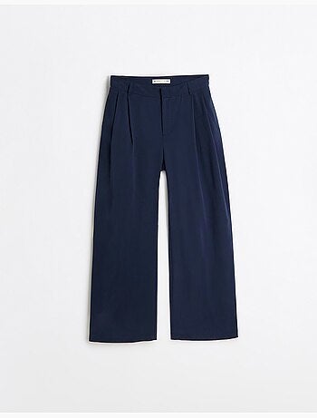 Eleganti pantaloni plissati, mo fashion