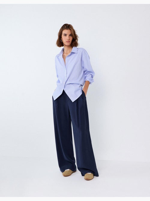 Eleganti pantaloni plissati, mo fashion - Kiabi
