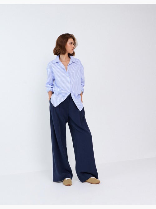Eleganti pantaloni plissati, mo fashion - Kiabi